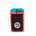 ULAC NEO PORTER C-HOLD Bike Feed Bag for Top Tube, Handlebar, Stem and Saddles (Pink-Aqua, Small)