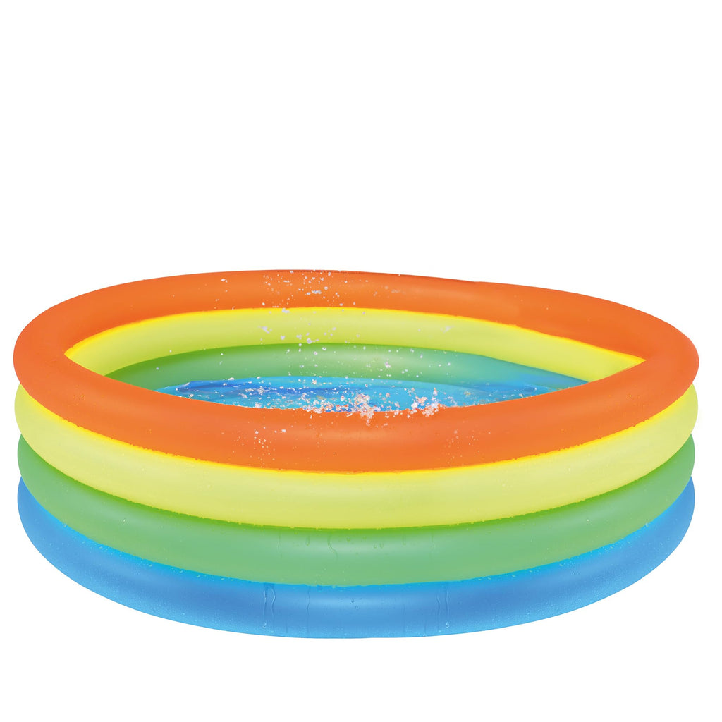 Inflatable Swimming Pool For Children - 59'' - Multi-Color