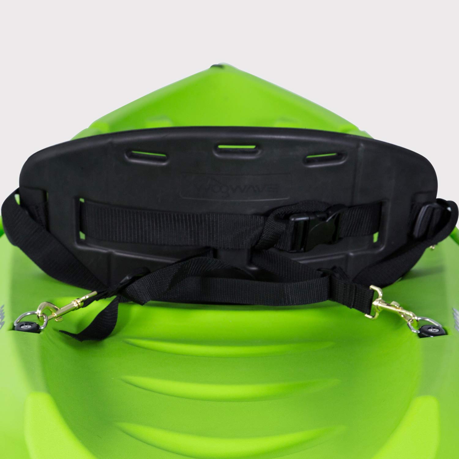 Woowave Kayak Backrest Eva Surfing Backband Back Band Comfortable Back Support Adjustable Padded Seat Canoe Boat Lumbar Back Res