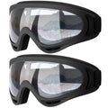 COOLOO Ski Goggles, 2 Pack Snow Goggles Snowboard Goggles for Men Women Kids  UV Protection Foam AntiScratch Dustproof