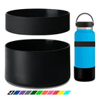 Greant Double Protective Water Bottle Boot Compatible With Hydro Sport Flask - Silicone Flex Boot/Universal Anti-Slip Bottle Sle