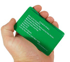 Fresnel Lens 4-Pack Credit Card Size Pocket Magnifier & Firestarter