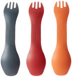 Humangear Gobites Mini Uno 3-Pack, Red/Gray/Orange