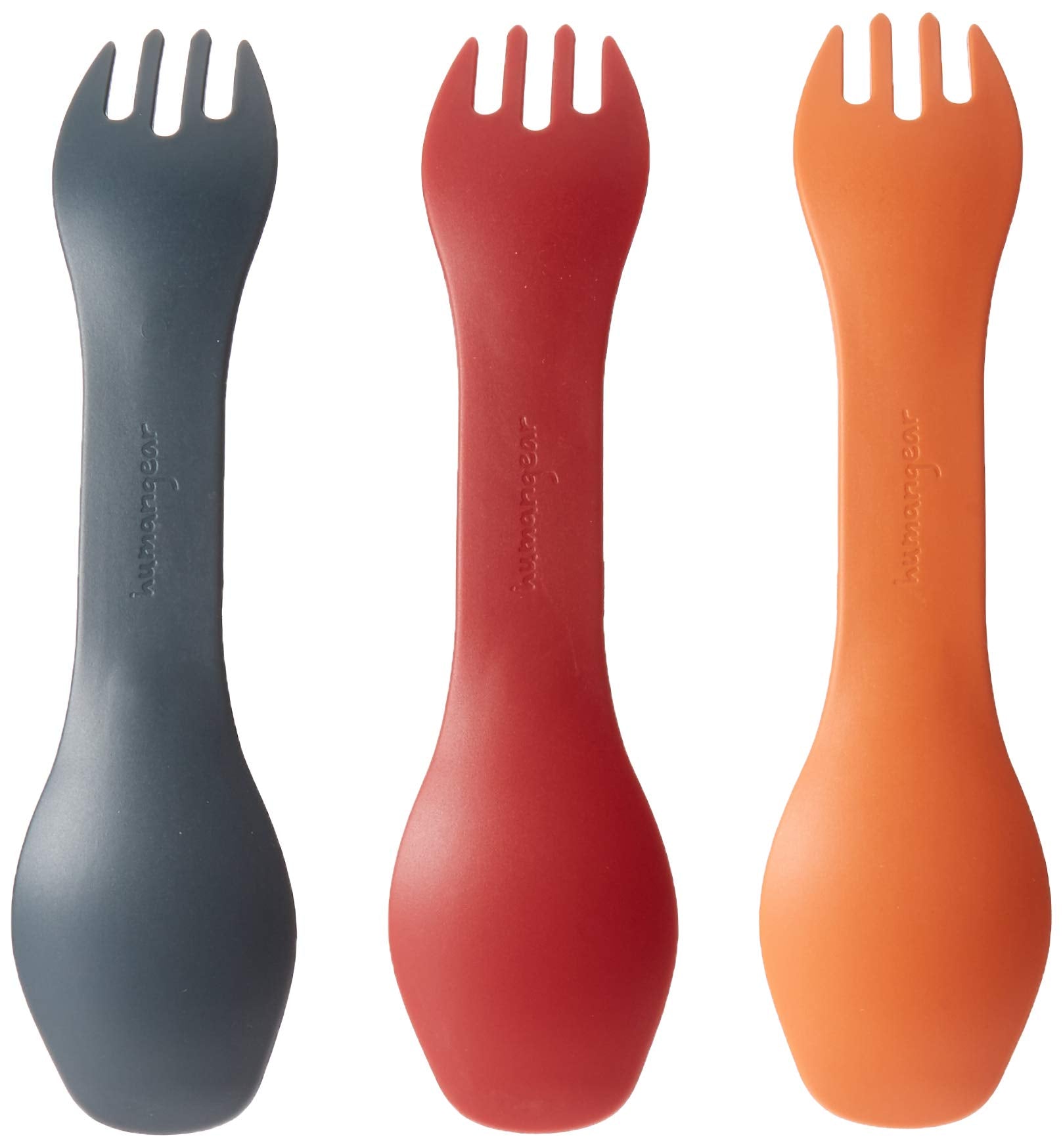 Humangear Gobites Mini Uno 3-Pack, Red/Gray/Orange