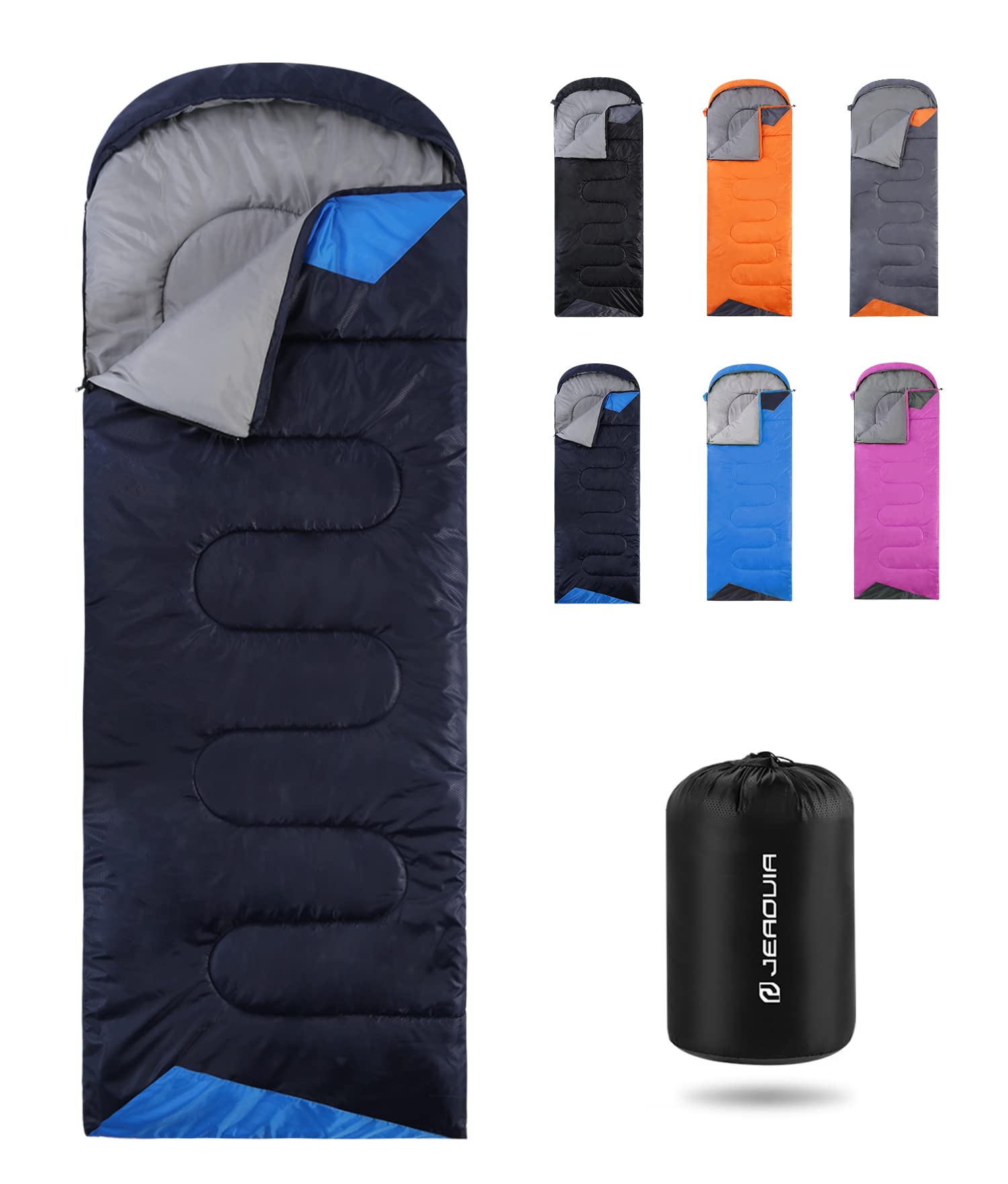Sleeping Bags For Adults Warm Weather -Backpacking Ultralight Waterproof Sleeping Bag For Boys Girls Youth For Camping Hiking Ou