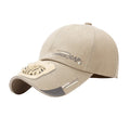 Atorse Outdoor Cooling Fan Hat Baseball Cap Sun Hat Outdoor Camping Light Khaki