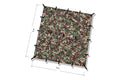 Dd Hammocks - Dd Tarp 3X3 - Mc (10Ft X 10Ft) - 100% Waterproof - Lightweight & Multifunctional Camo Rainfly Tarp Tent Shelter Fo