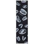 Turbo 9 X 33 Inch Skateboard Grip Tape Sheet Iron Traps