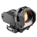 MEPRO M22 Lightweight Self Illuminated 1X Fiber Optics and tritium Powered with Bullseye or Triangle Reticle, Passive no batteri