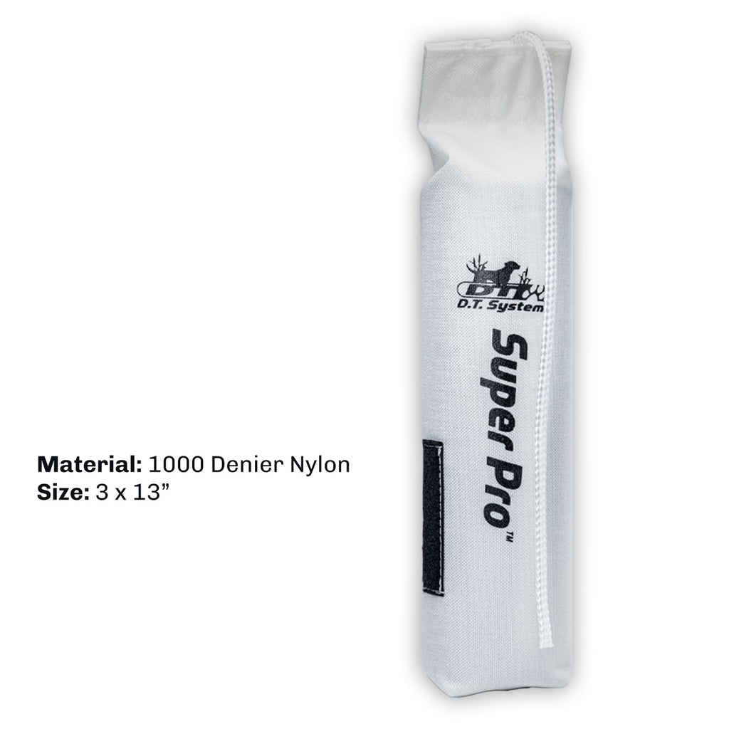 Dt Systems Cordura Nylon Dog Training Dummy, Bright White, Large, 3 By 12-Inch (83300)