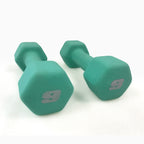 Cap Barbell Neoprene Dumbbell Weights, 9 Lb Pair, Mint
