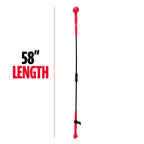 Franklin Sports Baseball + Softball Hitting Stick Trainer - Swing Stick For Batting Practice + Swing Training - Dual End Batting