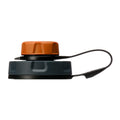 humangear capCAP+ | Converts Wide-Mouth Openings | Secure Easy Open | Food-Safe Material | Water Bottle Accessory Lid, Orange