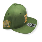 47 Boston Red Sox Fatigue Green Sure Shot Captain Adjustable Snapback Cap - Mlb Flat Bill Structured Hat