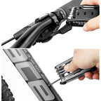 Wotow Bike Repair Tool Kit - 16 In 1 Bicycle Multitool Portable Mountain Bike Tool Cycling Maintenance, Bike Hex Key Wrench & Bi