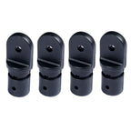 Mx 1 Inch Bimini Top Fitting Hardware Eye End Cap 4Pcs (Inside For 1 Round Tube)