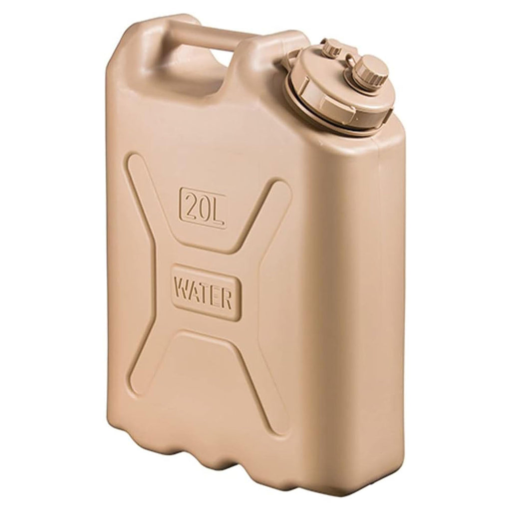 Scepter 5 Gallon Water Container, 20 Liter Portable Military Style Storage For Camping, Outdoors And Emergency, With Bpa-Free Pl