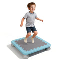 Mini Trampoline Bounce Board for Kids, 25 Inch Sensory Trampoline Indoor Outdoor for Balance & Coordination, Non-Slip Rebounder 