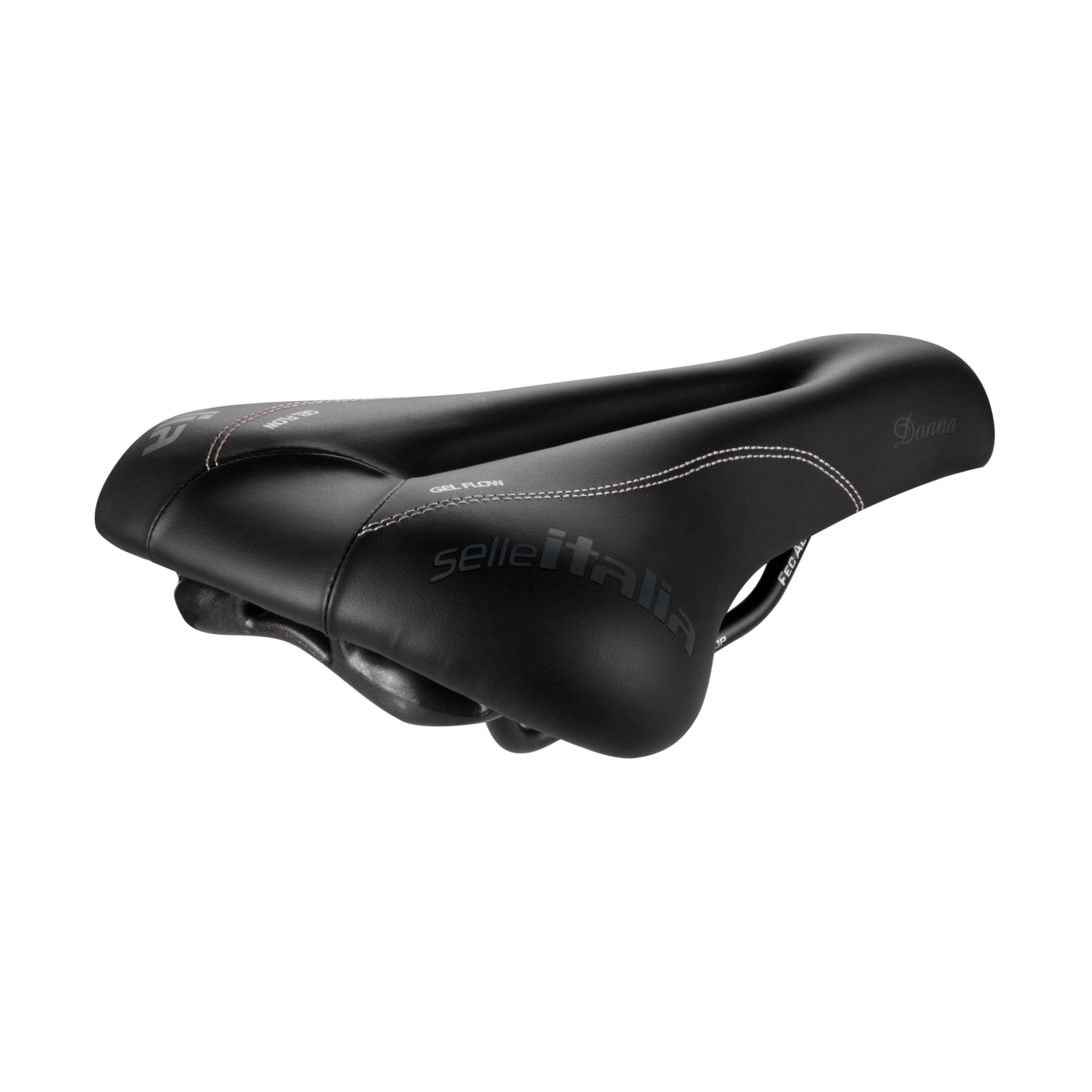 Selle Italia, Donna, L, Mtb And Road Bike Saddle, 270 X 168Mm, Women, 345G, Black