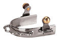Weaver Leather Womens Barrel Horse Spurs, Silver, Women'S Us, 1 Pair