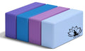 Arjex Yoga Block Set Of 2 Supportive LatexFree Eva Foam  Soft NonSlip Surface With Beveled Edges For Yoga, Pilates, Meditati
