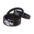 Spank Spacer Kit (Black, 3/6/12Mm) Bike Headsets & Accessories, Bike Headset Spacer, Bicycle Headset Spacer For 1 & 1/8 Inch Ste