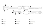 Gerber Gear 31-003463N Compleat Camping Utensils Cooking Tool Set, Onyx