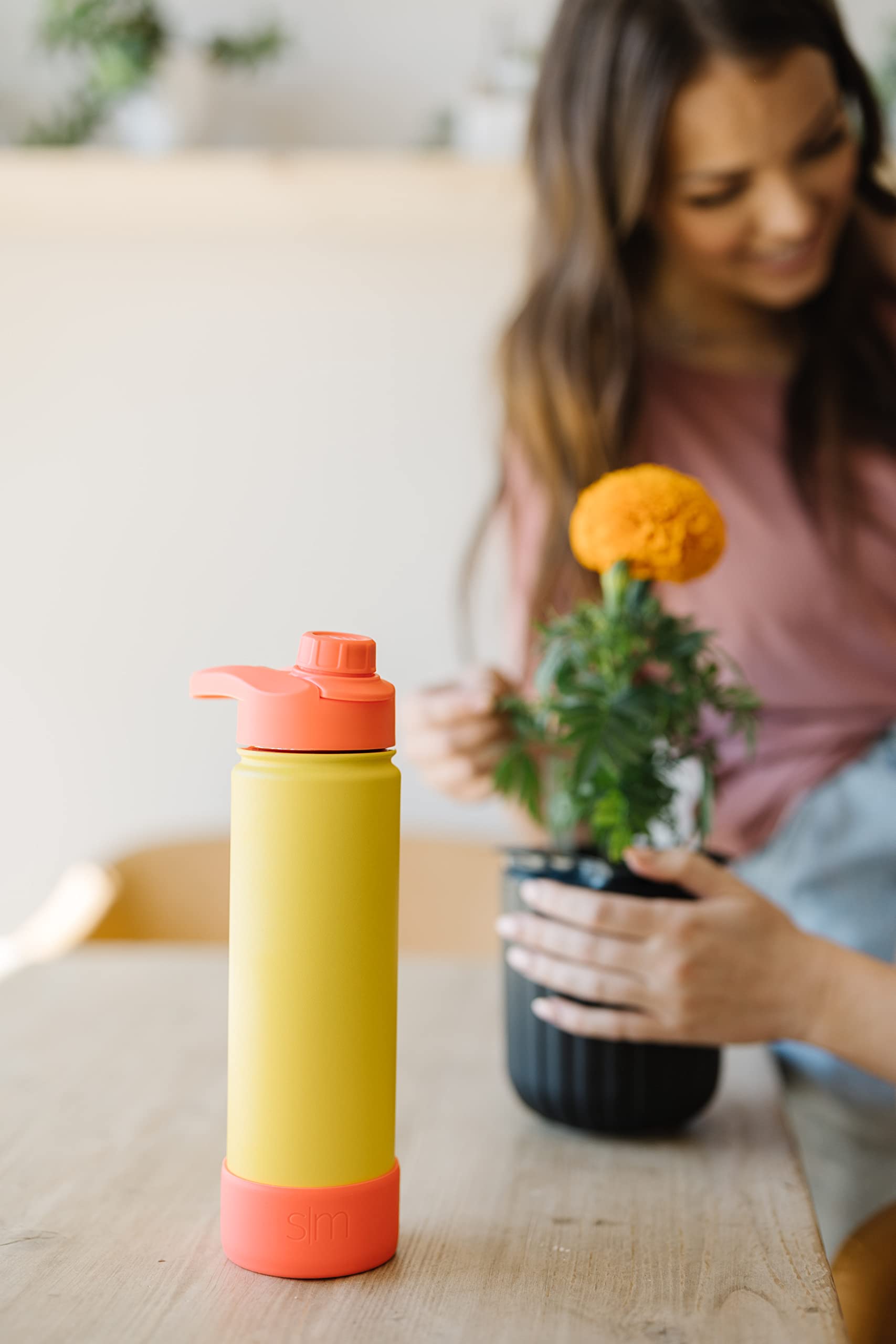Simple Modern Boot For Summit Water Bottles | Fits 64Oz & 84Oz | Anti-Slip Bottom Bumper Silicone Sleeve | Summit Collection | M