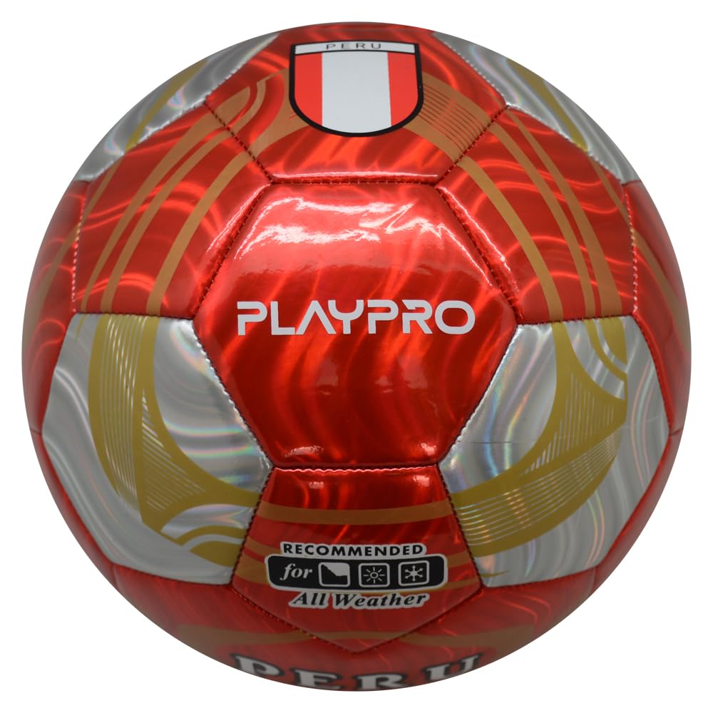 PLAYPRO Country Training Soccer Ball: World Edition (Peru, 5)