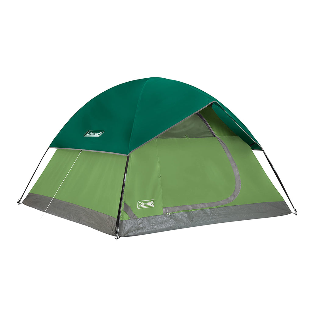 Coleman Sundome Camping Tent, 3 Person Dome Tent With Easy Setup, Included Rainfly And Weathertec Floor To Block Out Water, 2 Wi