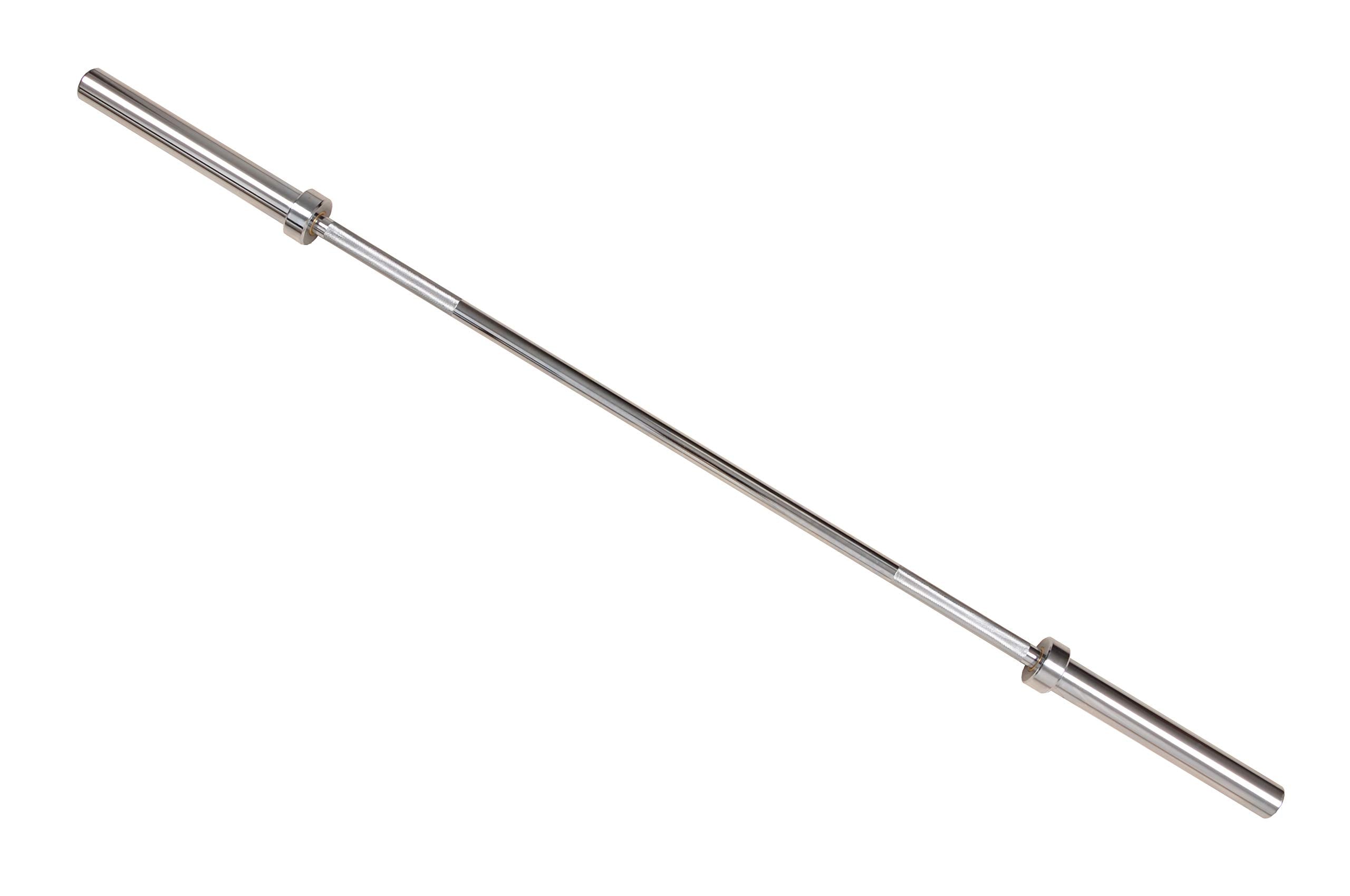 Fitvids Olympic Bar For Weightlifting And Power Lifting Barbell, 700-Pound Capacity, 6-Foot, Chrome
