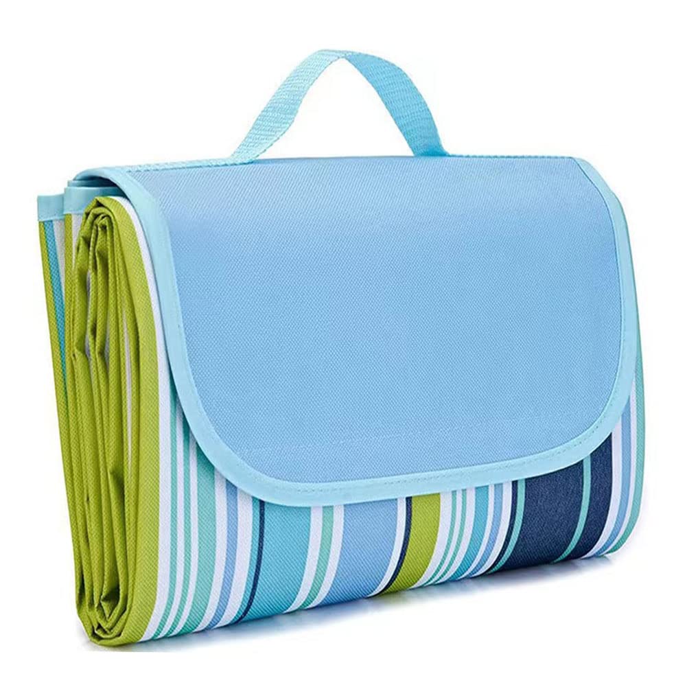 K Y Kangyun Large Beach Blanket Picnic Blankets Sandproof Waterproofmat For Beach, Travel, Camping, Hiking, Park Grass,Home Fold