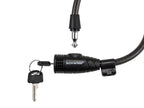 Schwinn Bike Key Lock In Braided Steel Cable, 2 Keys Included, 6 Feet X 10Mm Anti Theft Bicycle Lock, Security Level 2