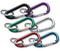 Lucky Line C-Clip Key Ring, Colors Vary, 1 Per Pack (46001)