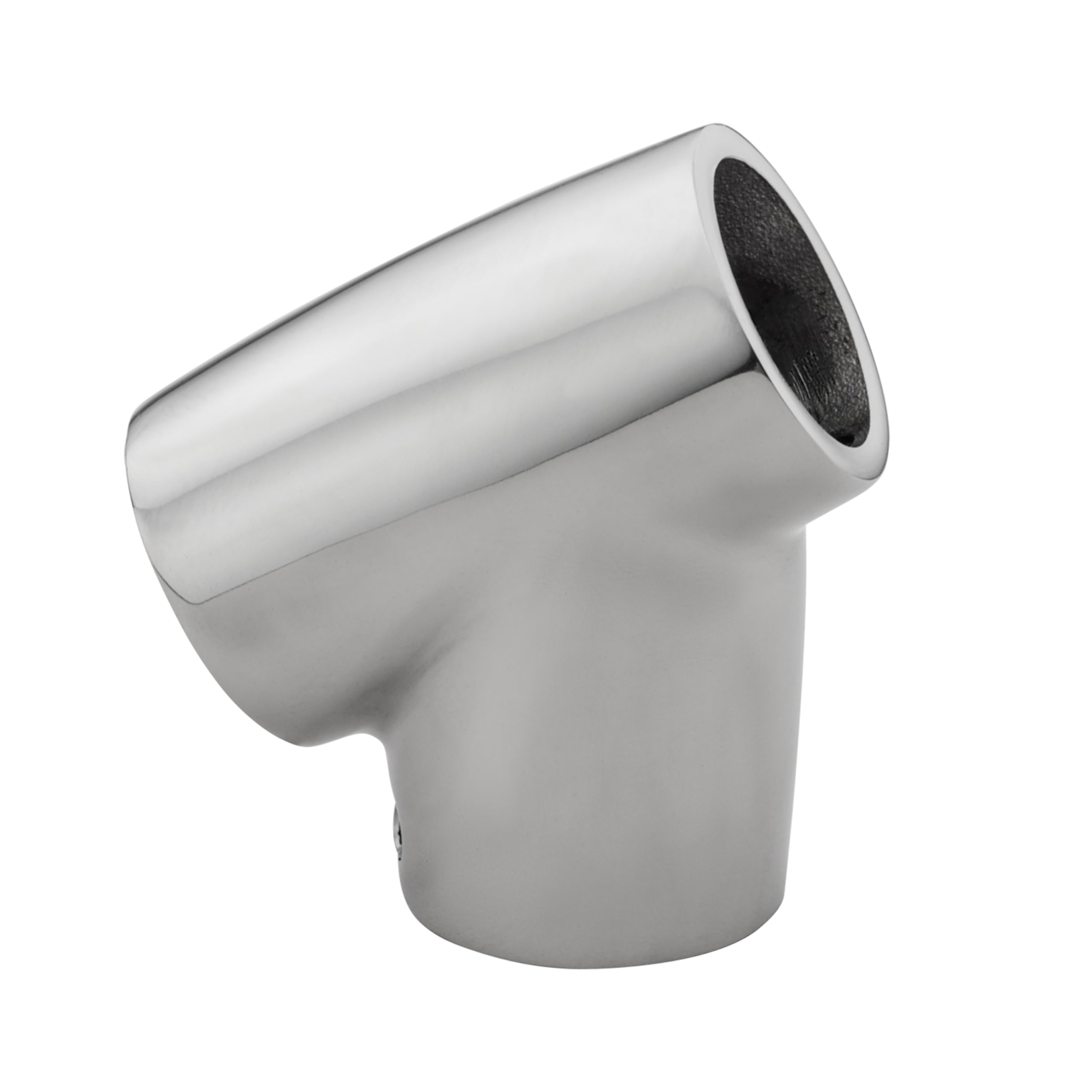 Whitecap Ind Whitecap 6093C Stainless Steel 60 Degree Universal Tee - 7/8''