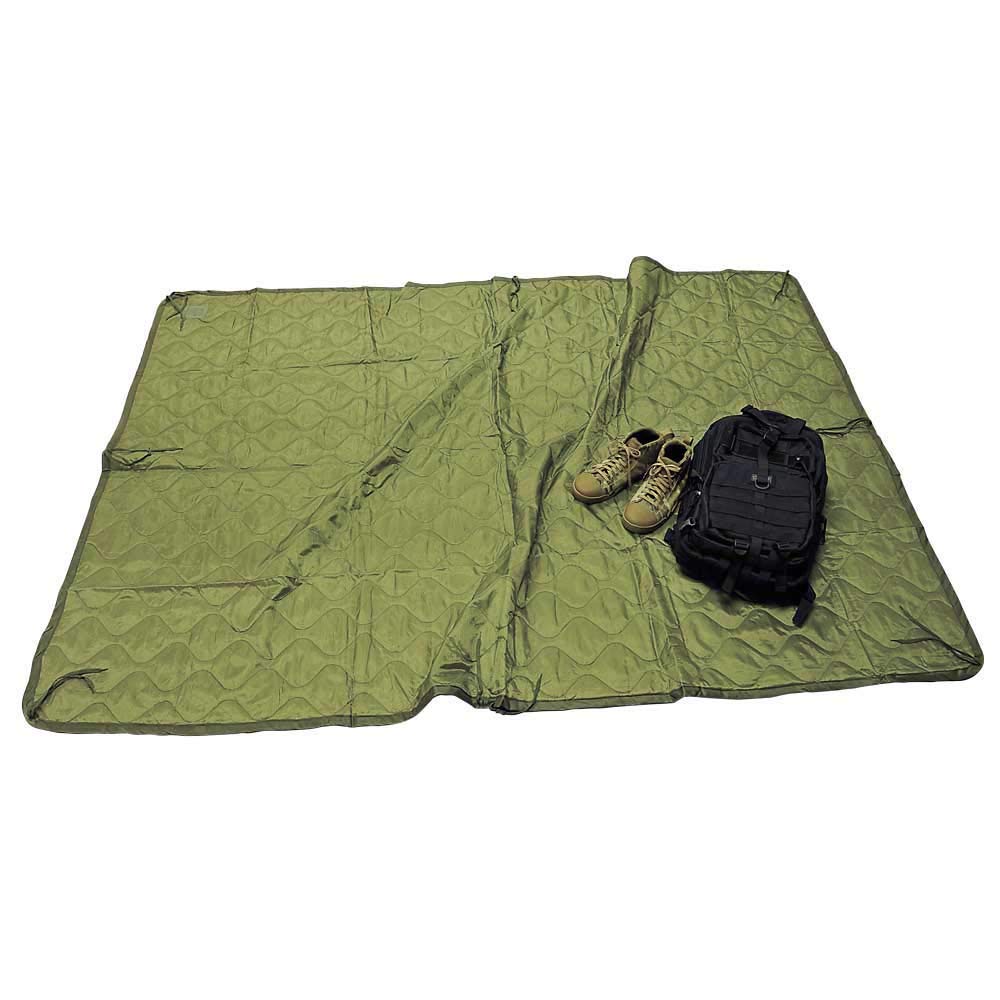 Medals Of America Est. 1976 Od Green Military Poncho Liner Woobie Blanket Nylon 65'' X 88''
