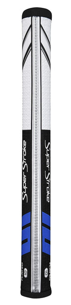 Superstroke Traxion Flatso 1.0 Golf Putter Grip - Black/Blue/White