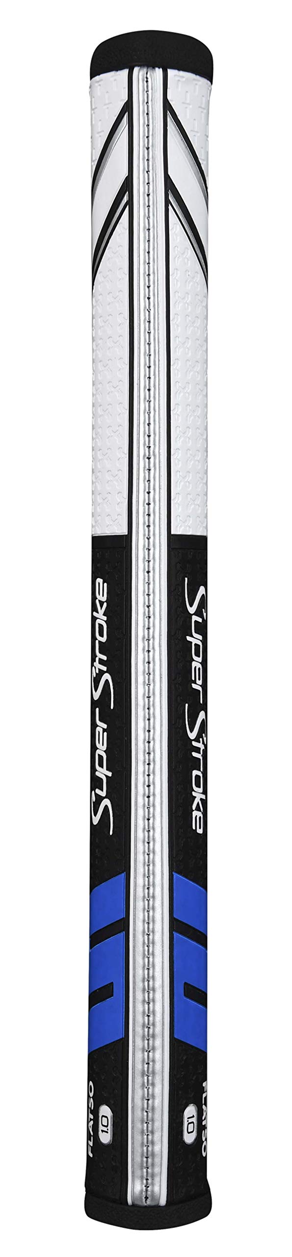 Superstroke Traxion Flatso 1.0 Golf Putter Grip - Black/Blue/White