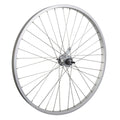Wheelmaster Kt-305 Coaster Brake Rear Wheel 26 X 1.75/2.125, Silver, Alloy, 14G Ss Spokes, W/Trim Kit
