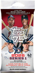 2026 Topps Series 1 MLB Baseball Fat Pack
