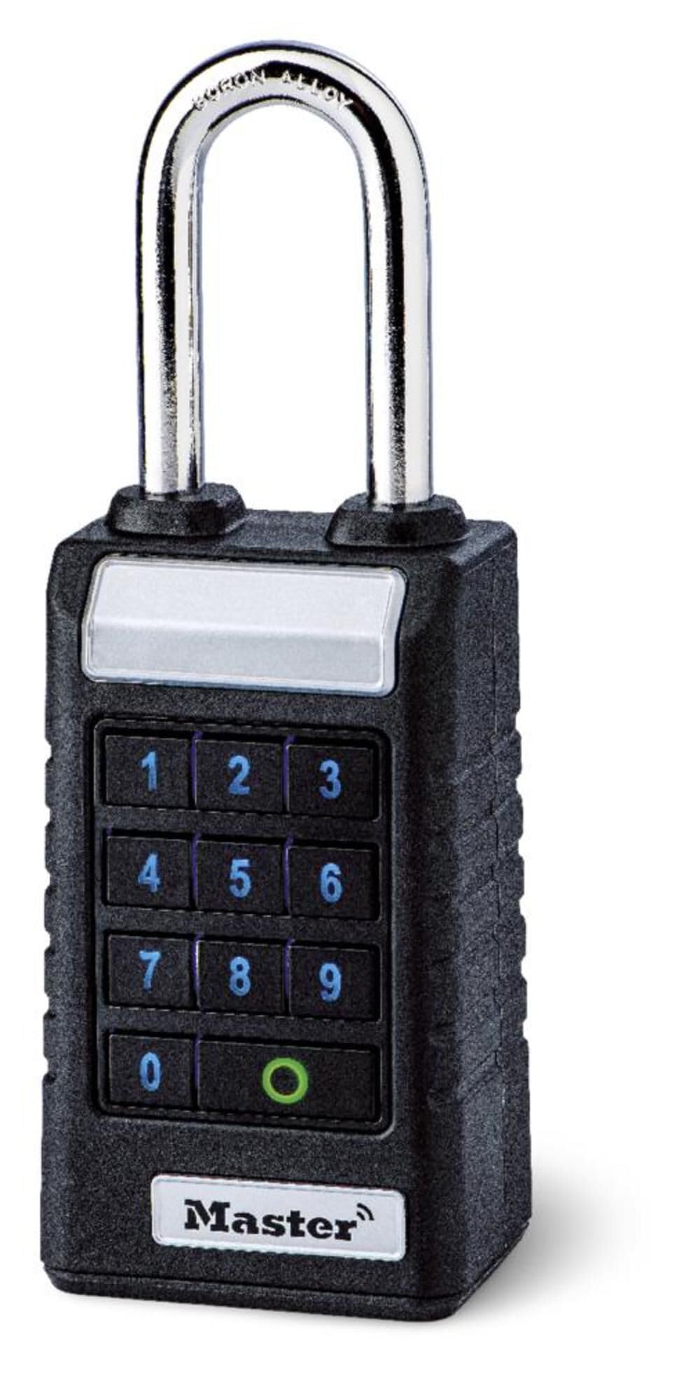 Master Lock 6400Eurljent Professional Bluetooth Smart Padlock [Bluetooth Compatible With Smartphones] [Long Shackle] [Weatherpro