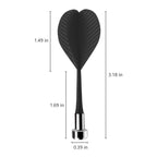 Accmor 24 Pcs Magnetic Darts, Plastic Darts Replacement Dart For Magnet Dartboard, Magnetic Darts For Kids Adults Target Game To