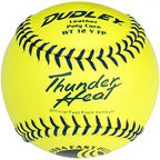 Dudley Usssa Thunder Heat Fast Pitch Softball - 12 Pack