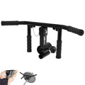 Yes4All T Bar 4 Handles Adjustable, Versatile Landmine Handle Attachment Fits Both 1 Inch & 2 Inch Barbell, Narrow & Wide Handle