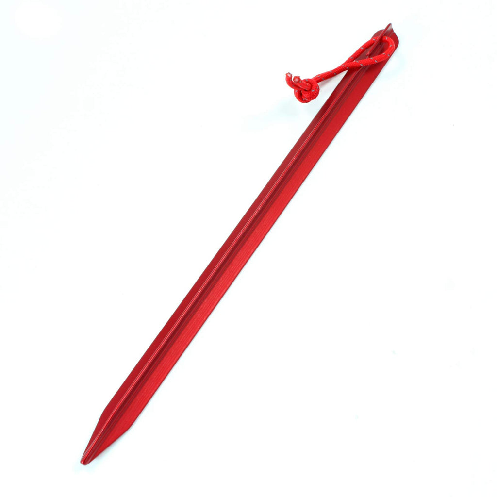 Asr Outdoor 9 Inch Aircraft Grade Aluminum Camping Stakes Tent Pegs - 8 Pack