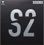 Victas Table Tennis Rubber Table Tennis Table Soft Spectrum S2 Spectol S2 Black (0020) 1.6 210020