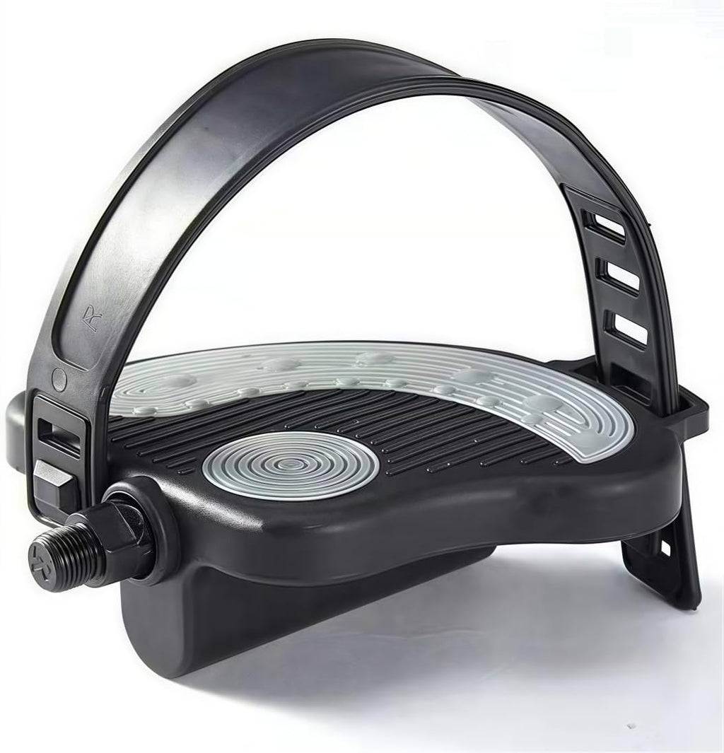 Ybeki Exercise Bike Pedals With Straps For Spin Bike And Indoor Stationary Exercise Bike, 6 Month Warranty