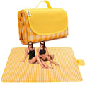 Extra Large Picnic Blanket Beach Blankets, 80''X80'' Picnic Mat Waterproof Sand Proof Foldable Portable For Outdoor Camping Hiki