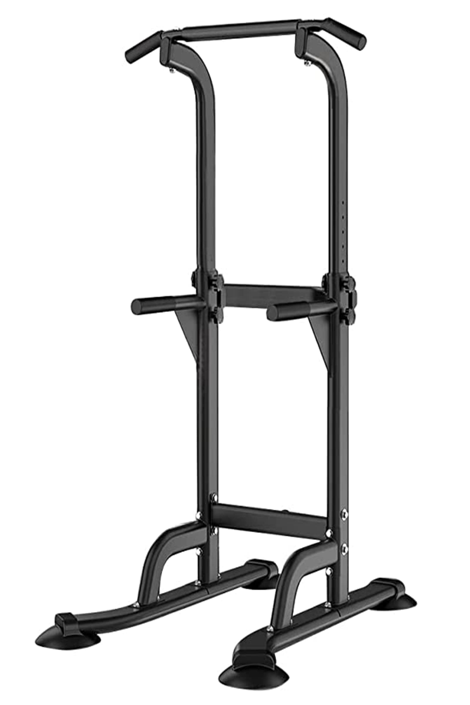 Soges Power Tower Pull Up & Dip Station Multi-Function Home Strength Training Fitness Workout Station Height Adjustable, Psbb005