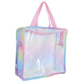 Toyvian Portable Doll Clothes Storage Bag Mini Handbag Organizer Pouch For Kids Travel Doll Accessories Clear Storage Case 9.64X